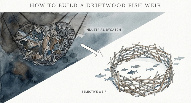 How To Build A Driftwood Fish Weir