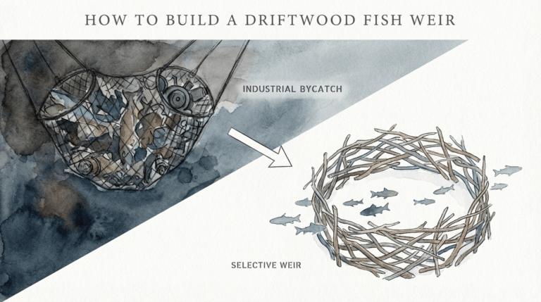 How To Build A Driftwood Fish Weir