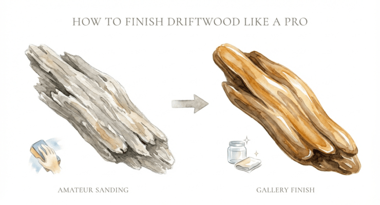 How To Finish Driftwood Like A Pro
