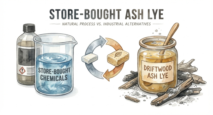 How To Make Lye From Driftwood Ash
