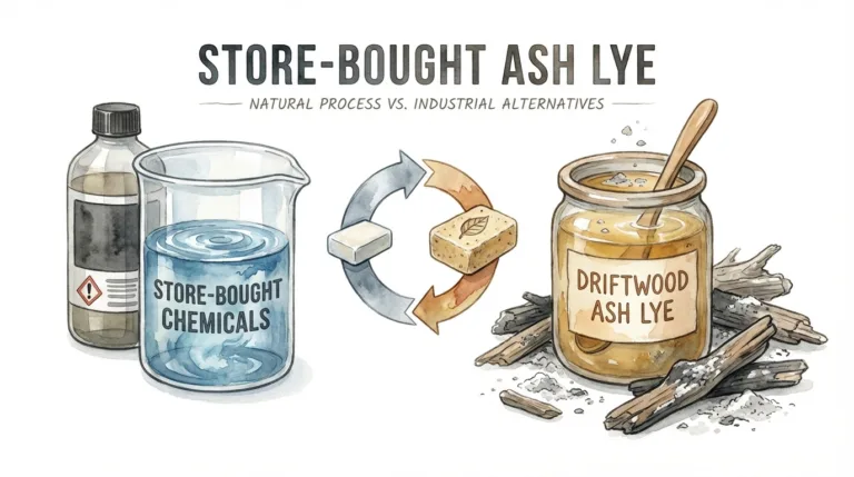 How To Make Lye From Driftwood Ash