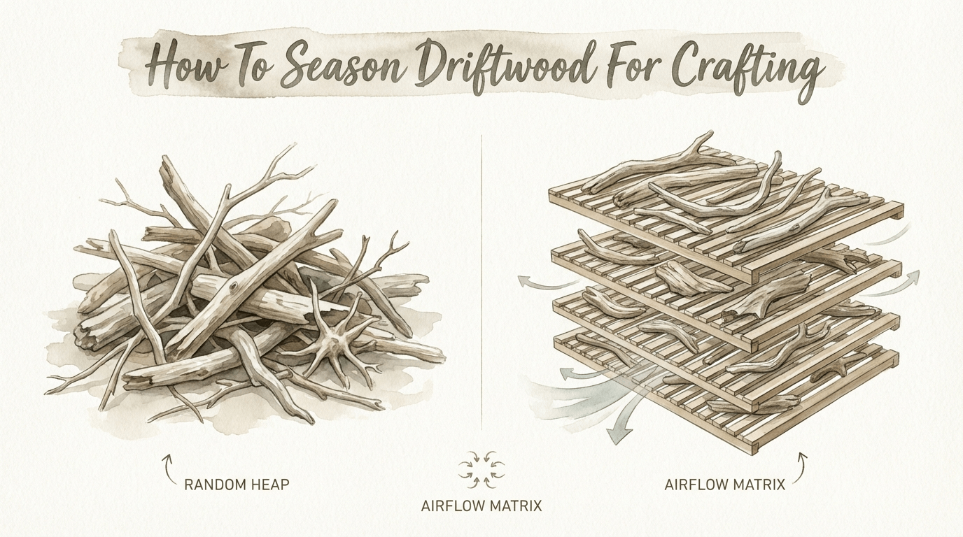 How To Season Driftwood For Crafting