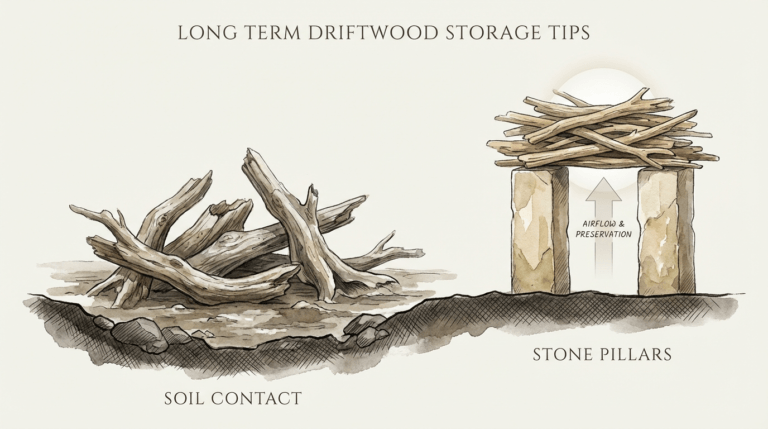 Long Term Driftwood Storage Tips