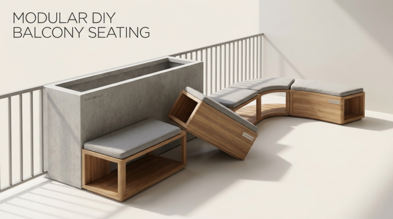 Modular Diy Balcony Seating