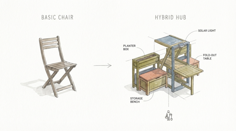 Multi-functional Diy Balcony Furniture