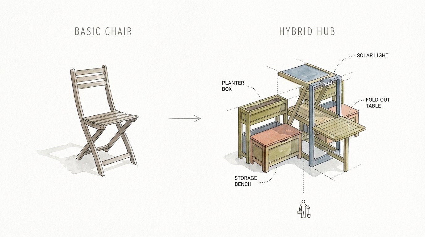 Multi-functional Diy Balcony Furniture