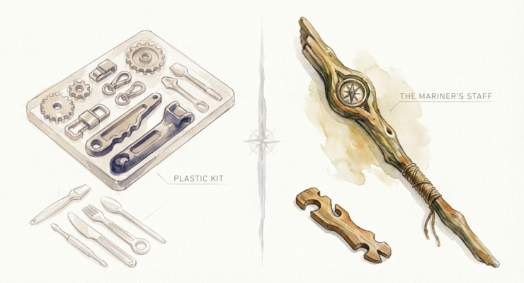 Multi-purpose Driftwood Tool