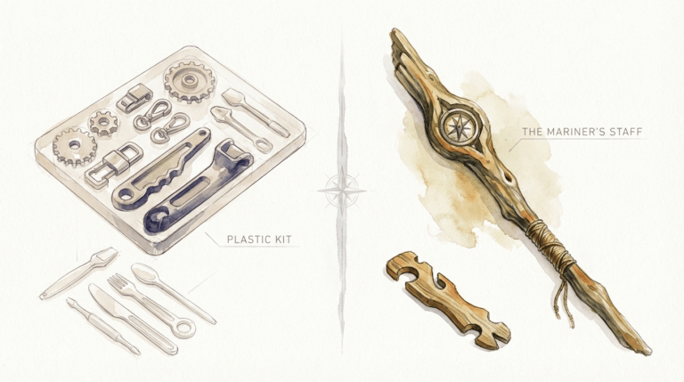 Multi-purpose Driftwood Tool