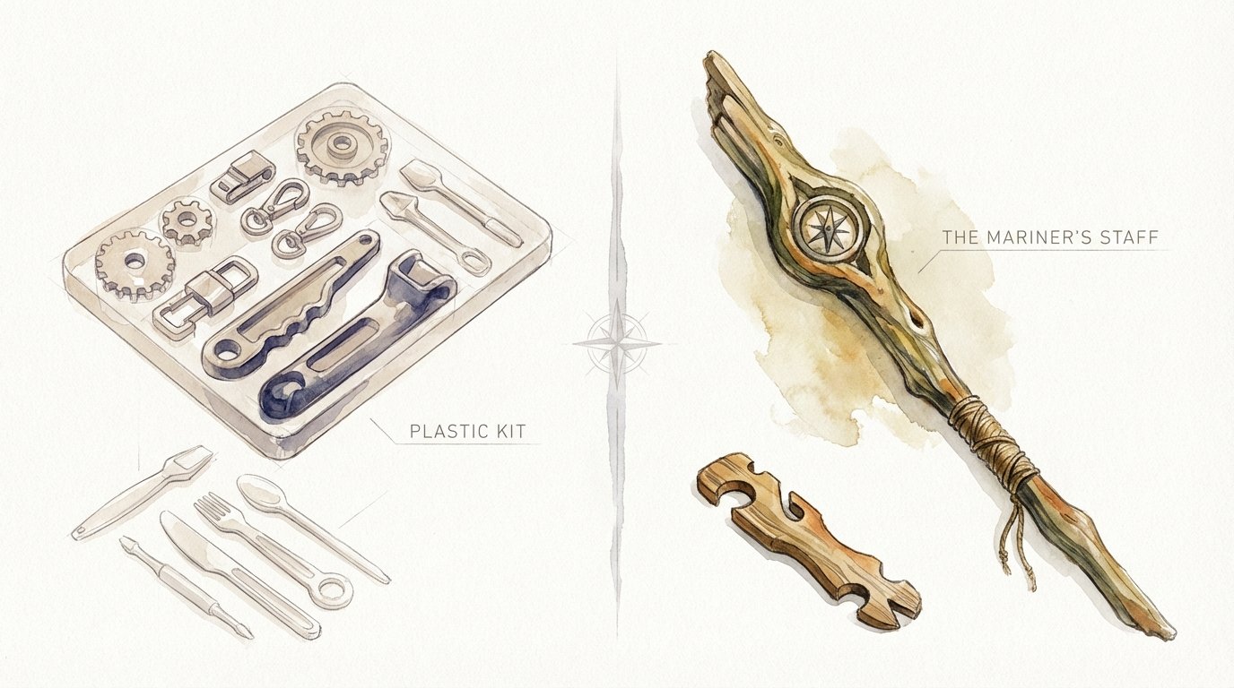 Multi-purpose Driftwood Tool