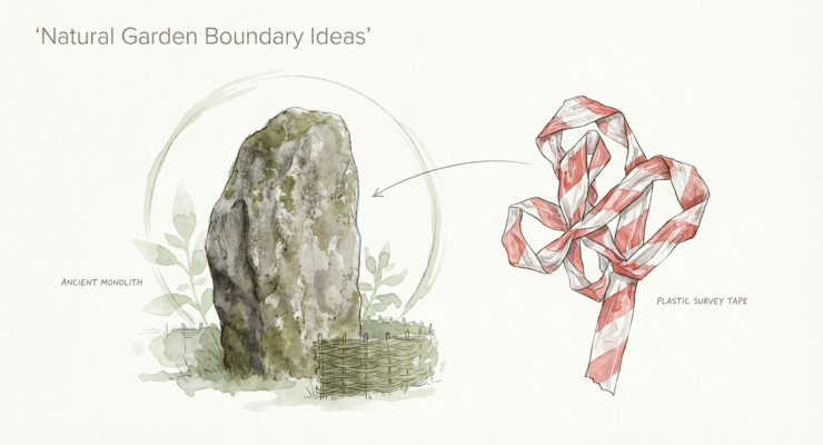 Natural Garden Boundary Ideas