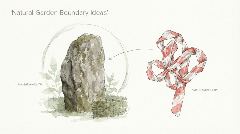 Natural Garden Boundary Ideas