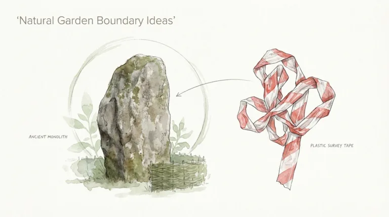Natural Garden Boundary Ideas