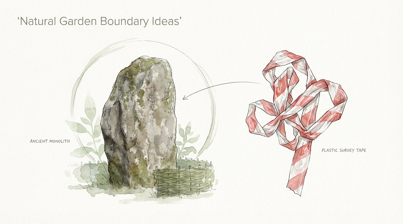 Natural Garden Boundary Ideas