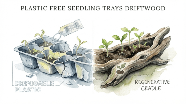 Plastic Free Seedling Trays Driftwood