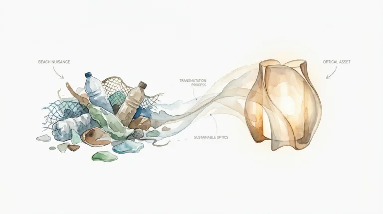 Turning Beach Trash Into High-end Light Diffusers