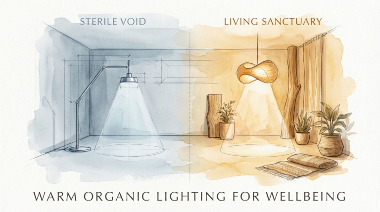Warm Organic Lighting For Wellbeing