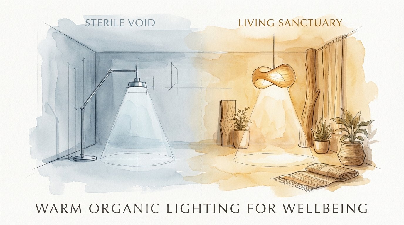 Warm Organic Lighting For Wellbeing