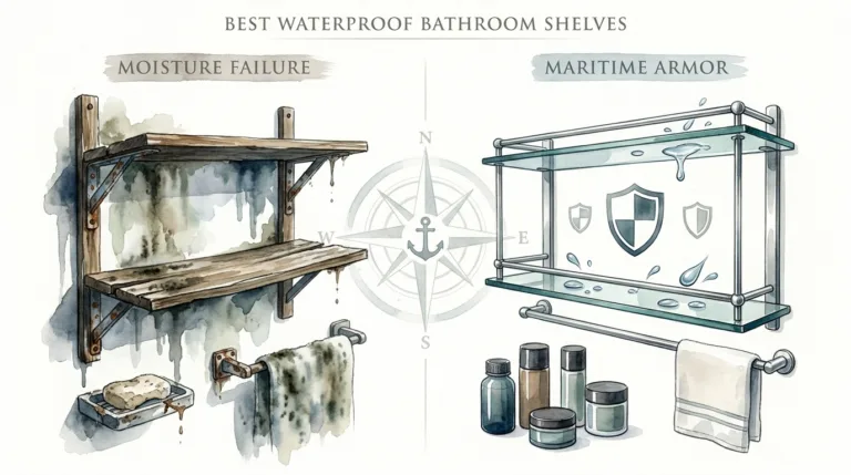 Best Waterproof Bathroom Shelves