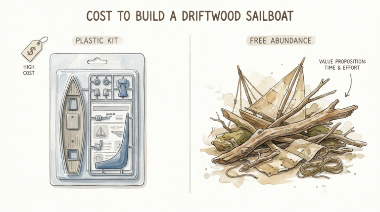 Cost To Build A Driftwood Sailboat