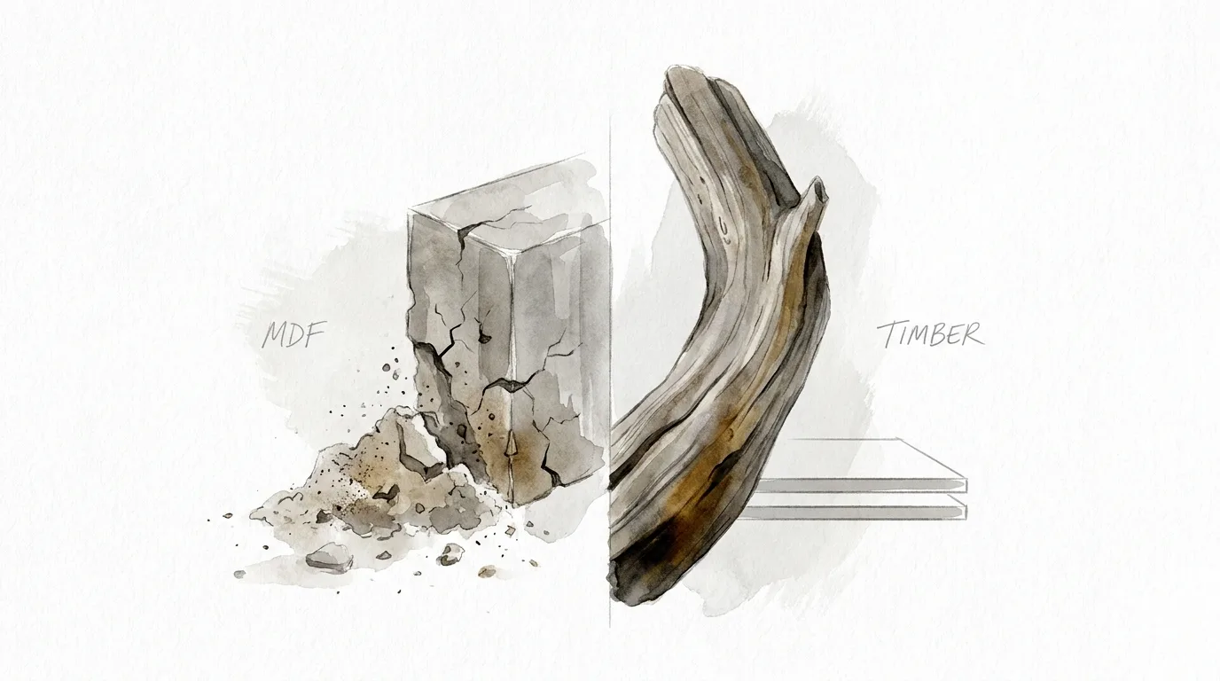 Drfitwood Shelf Vs Mdf Durability