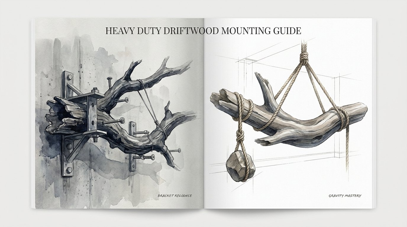 Heavy Duty Driftwood Mounting Guide