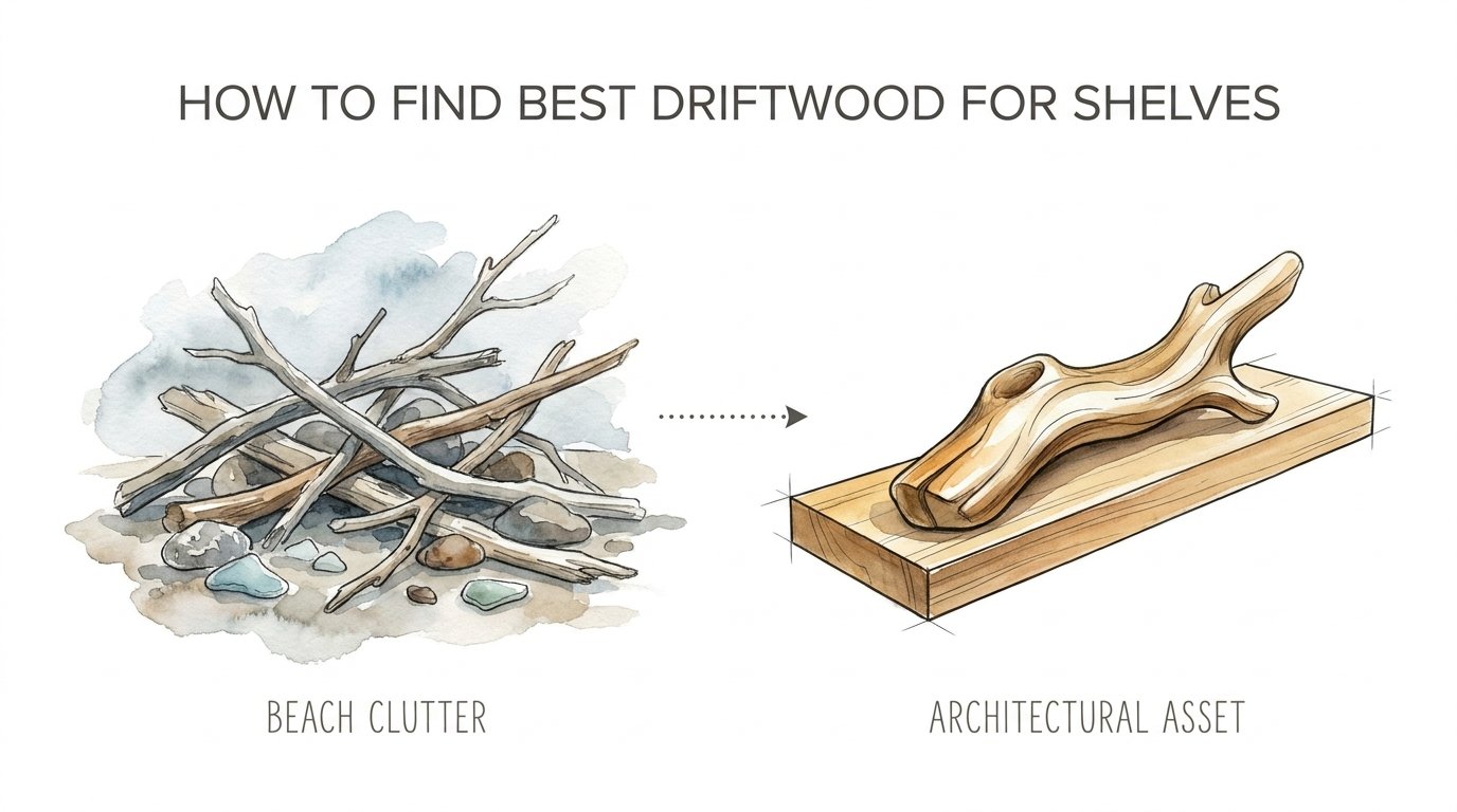 How To Find Best Driftwood For Shelves