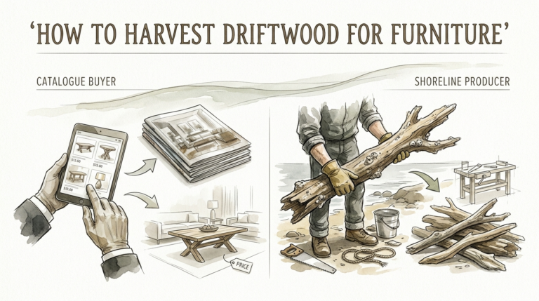 How To Harvest Driftwood For Furniture