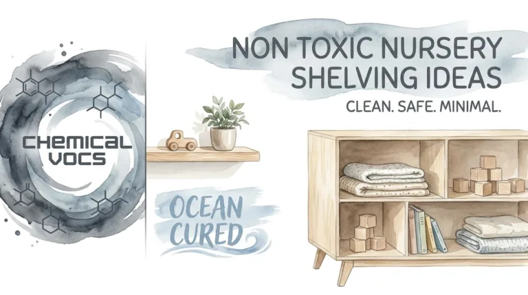 Non Toxic Nursery Shelving Ideas