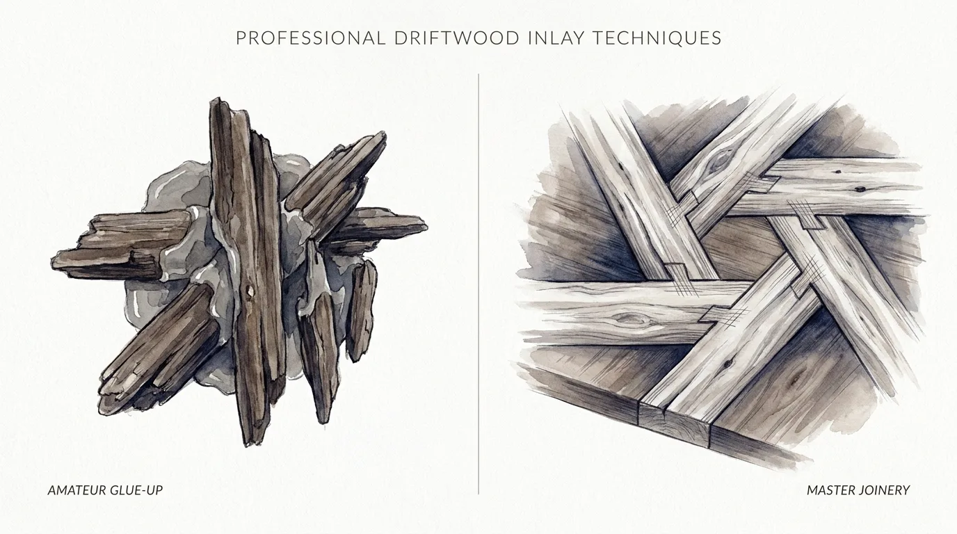 Professional Driftwood Inlay Techniques