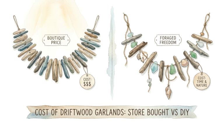 Cost Of Driftwood Garlands: Store Bought Vs Diy