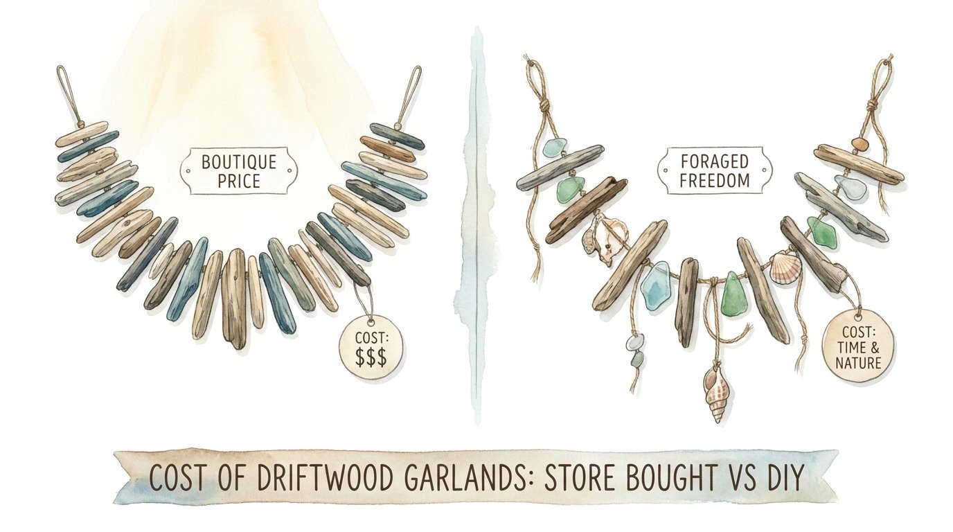 Cost Of Driftwood Garlands: Store Bought Vs Diy