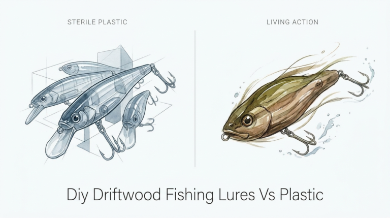 Diy Driftwood Fishing Lures Vs Plastic