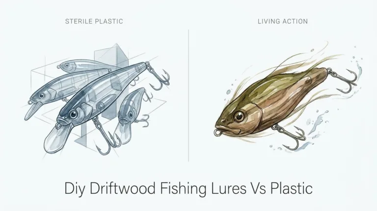 Diy Driftwood Fishing Lures Vs Plastic