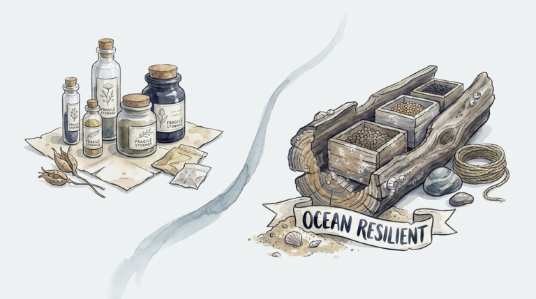Diy Driftwood Seed Storage Boxes