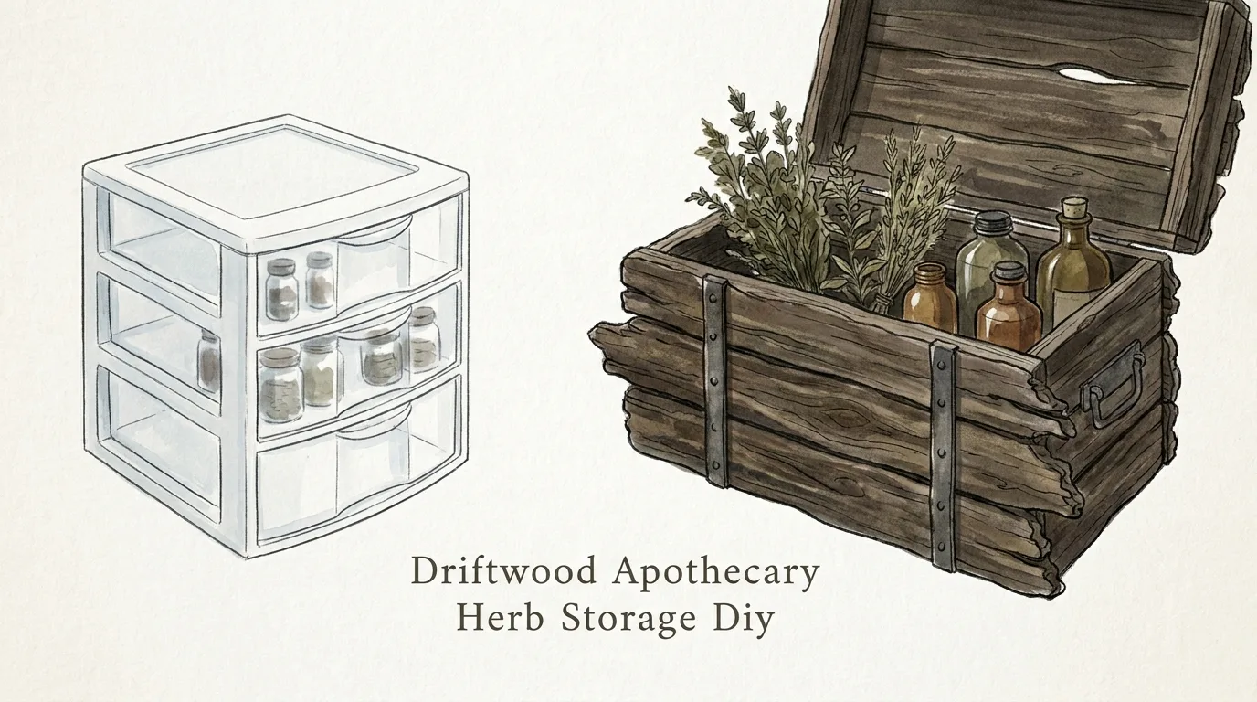 Driftwood Apothecary Herb Storage Diy