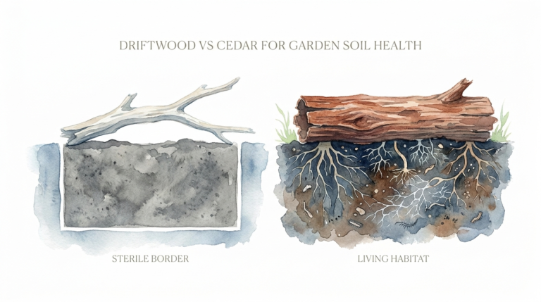 Driftwood Vs Cedar For Garden Soil Health