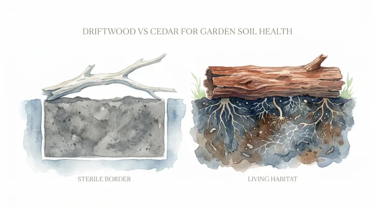 Driftwood Vs Cedar For Garden Soil Health