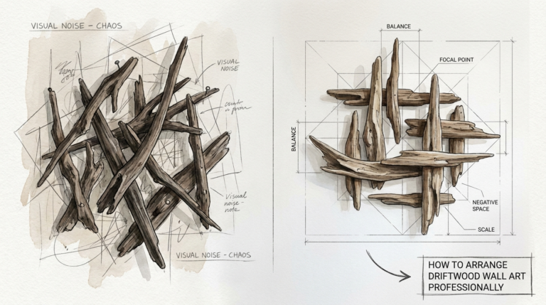 How To Arrange Driftwood Wall Art Professionally