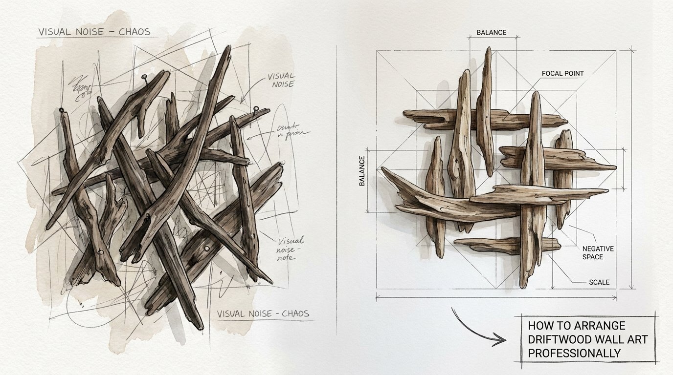 How To Arrange Driftwood Wall Art Professionally