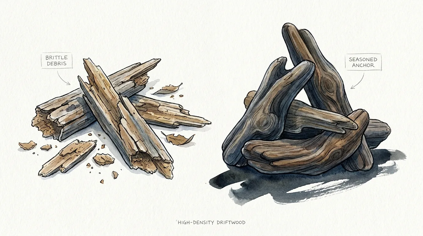 How To Identify High-density Driftwood For Wall Art