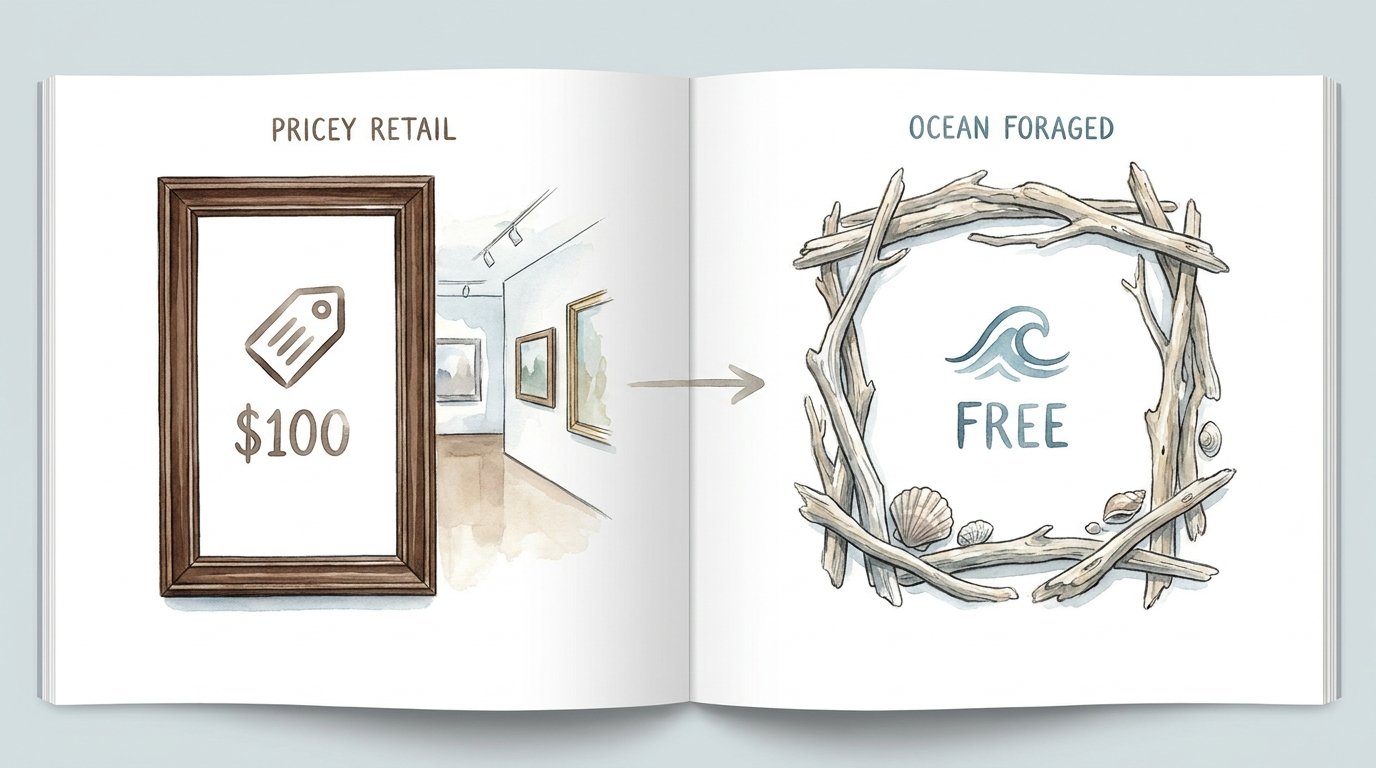 How To Make Free Driftwood Picture Frames