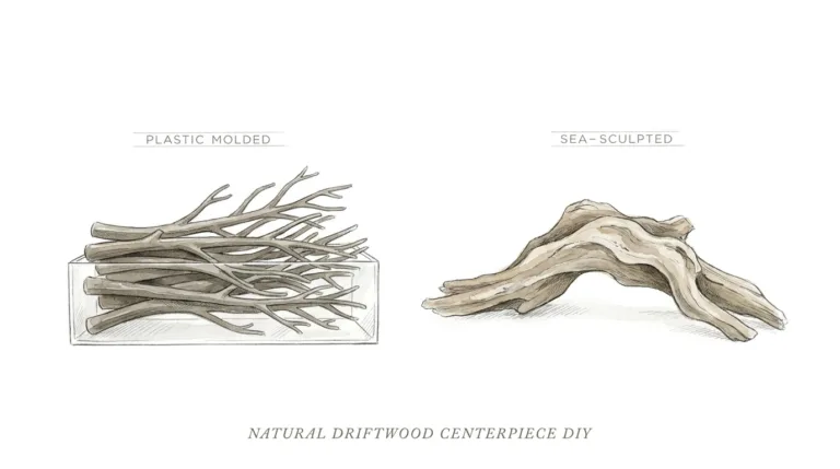 Natural Driftwood Centerpiece Diy