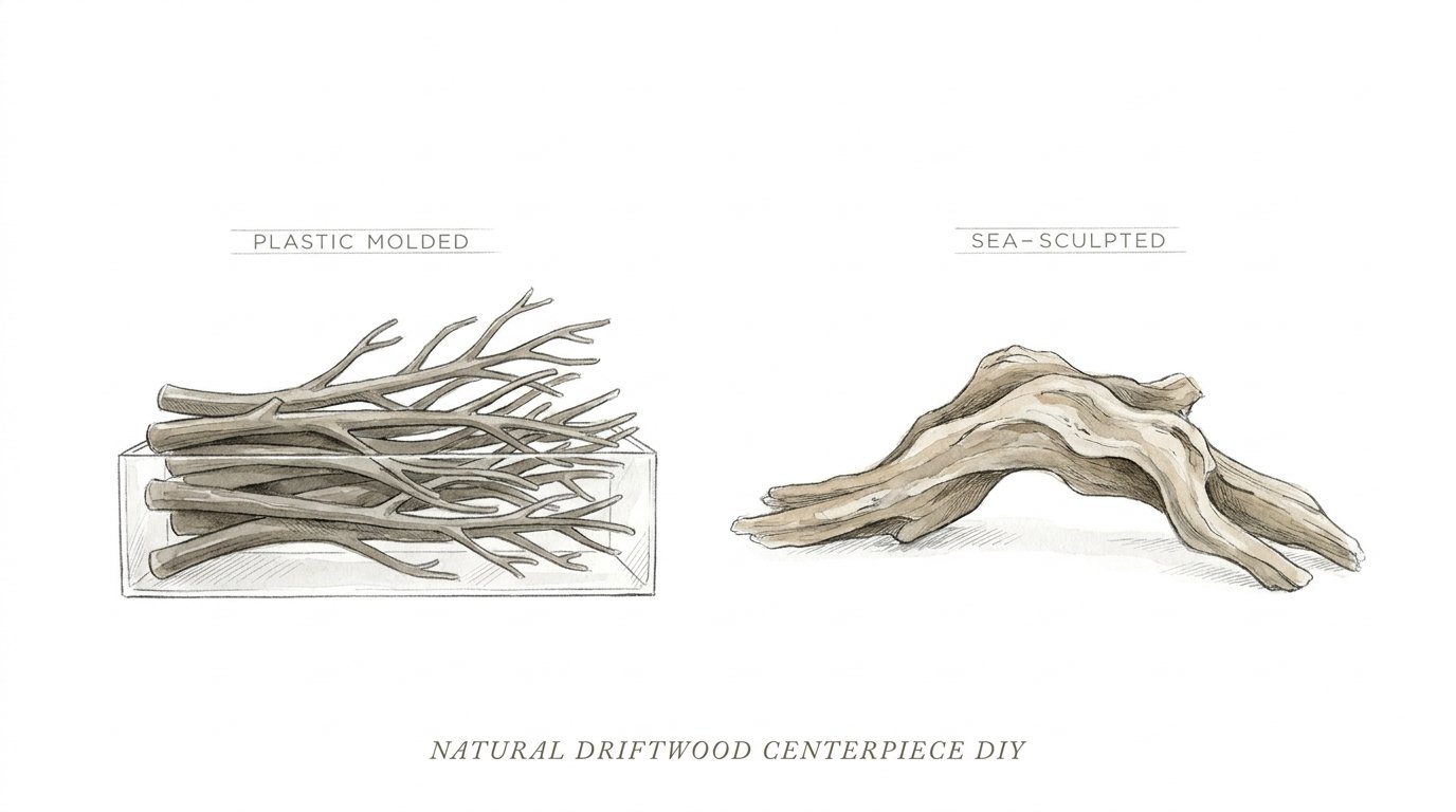 Natural Driftwood Centerpiece Diy