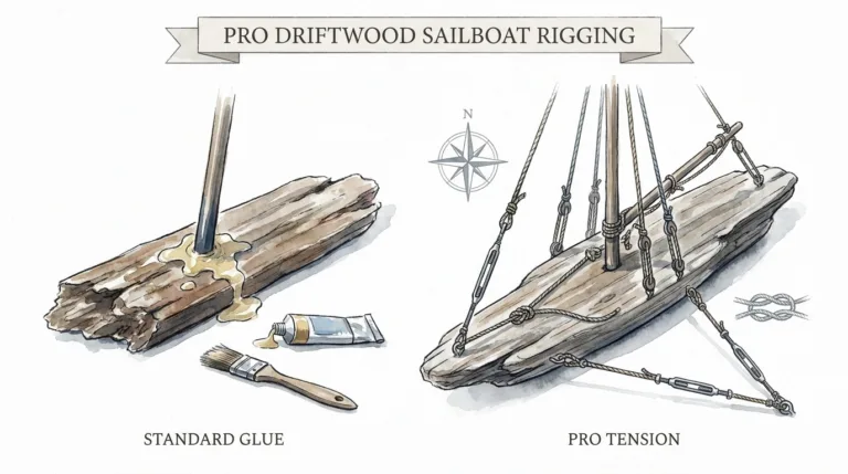 Pro Driftwood Sailboat Rigging
