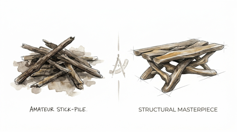 Professional Driftwood Coffee Table Design