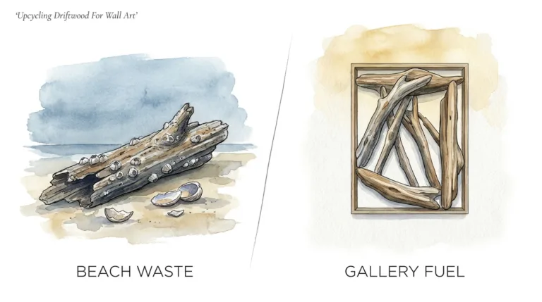 Upcycling Driftwood For Wall Art