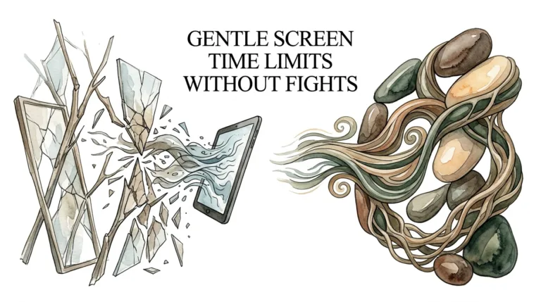 gentle screen time limits without fights