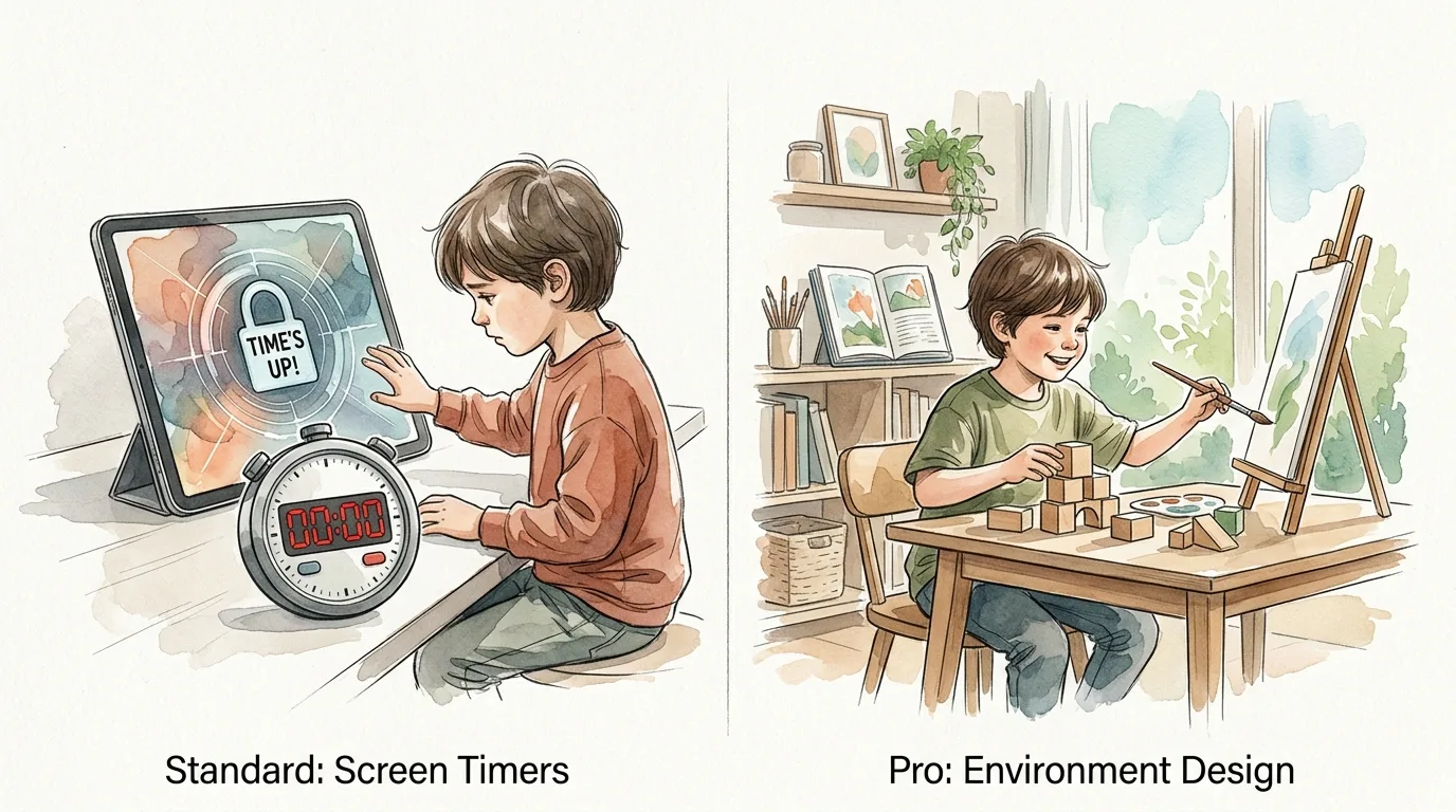 reduce screen time kids