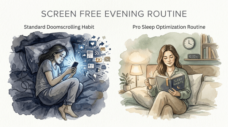 screen free evening routine