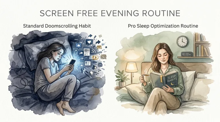 screen free evening routine